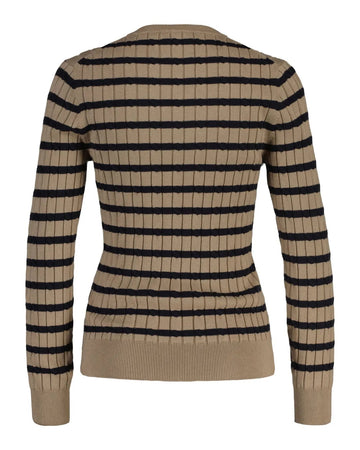 Πλεκτό Πουλόβερ Cable Knit Με Ριγέ Σχέδιο GANT